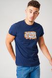 INSURED BY MAFIA NAVY T-SHIRT