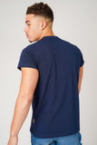 INSURED BY MAFIA NAVY T-SHIRT