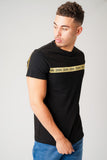 BODY TAPE BLACK T-SHIRT
