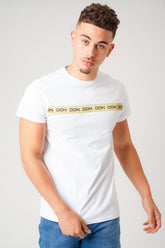 BODY TAPE WHITE T-SHIRT