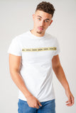 BODY TAPE WHITE T-SHIRT