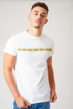 BODY TAPE WHITE T-SHIRT