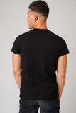 DON JEANS BLACK T-SHIRT