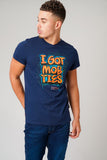 I GOT MOB TIES NAVY T-SHIRT
