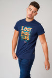 I GOT MOB TIES NAVY T-SHIRT
