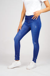 DON BLUE RIPPED JEANS