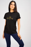 DON ROYALTY BLACK T-SHIRT