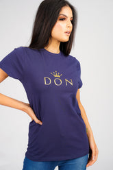 DON ROYALTY NAVY T-SHIRT