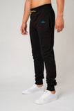 DON BLACK & TEAL JOGGERS