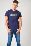 DON 50/50 NAVY T-SHIRT - Don Jeans