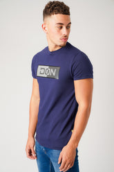 DON 50/50 NAVY T-SHIRT - Don Jeans