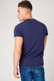 DON 50/50 NAVY T-SHIRT - Don Jeans
