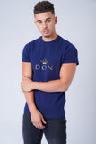 DON ROYALTY NAVY T-SHIRT