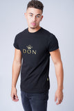 DON ROYALTY BLACK T-SHIRT