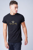 DON ROYALTY BLACK T-SHIRT