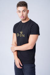 DON ROYALTY BLACK T-SHIRT