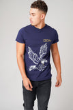 EAGLE NAVY T-SHIRT - Don Jeans