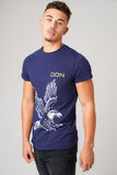 EAGLE NAVY T-SHIRT - Don Jeans