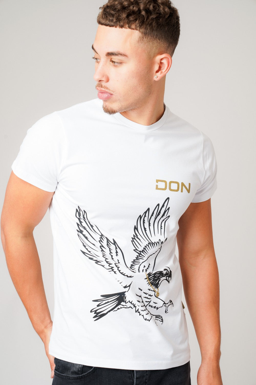 EAGLE WHITE T-SHIRT - Don Jeans
