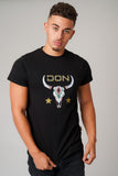 BULL BLACK T-SHIRT - Don Jeans