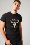 BULL BLACK T-SHIRT - Don Jeans