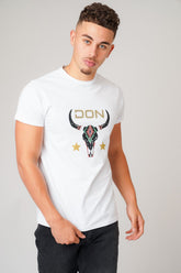 BULL WHITE T-SHIRT - Don Jeans