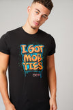 I GOT MOB TIES BLACK T-SHIRT - Don Jeans
