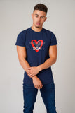 LOVE EAGLE NAVY T-SHIRT