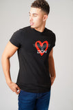 LOVE EAGLE BLACK T-SHIRT
