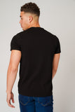 DON SEQUIN BLACK T-SHIRT - Don Jeans