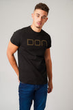 RIVET BLACK T-SHIRT - Don Jeans