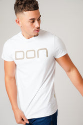 RIVET WHITE T-SHIRT - Don Jeans
