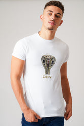 WHITE SNAKE T-SHIRT