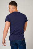 SNAKE NAVY T-SHIRT - Don Jeans