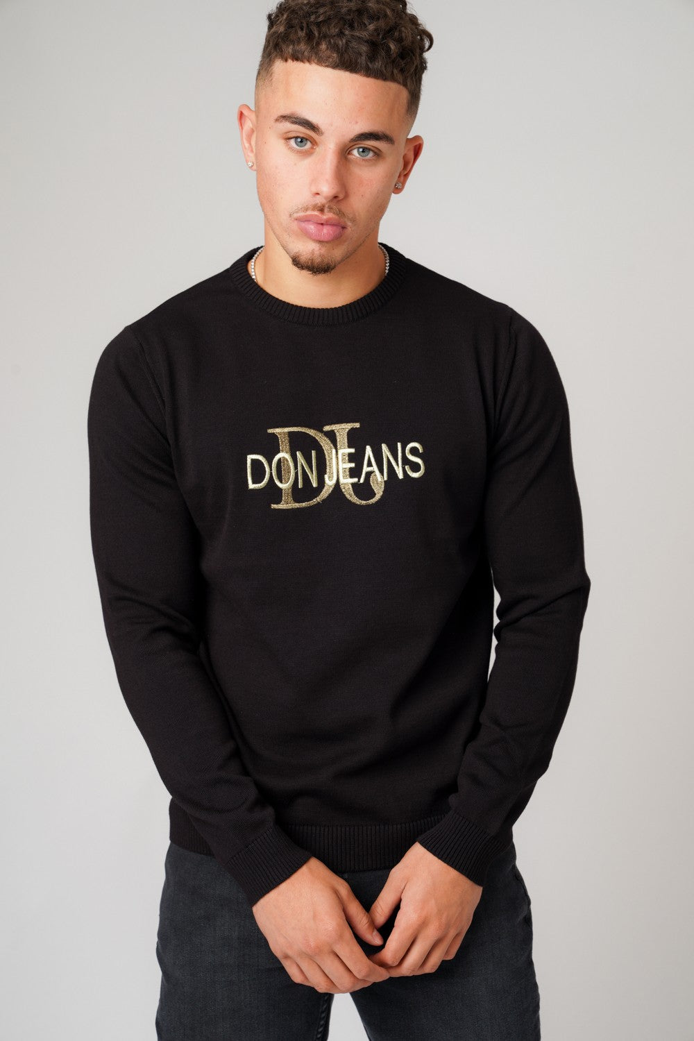 DJ KNITWEAR BLACK & GOLD - Don Jeans