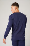 DON NAVY & ORANGE SWEATSHIRT - Don Jeans