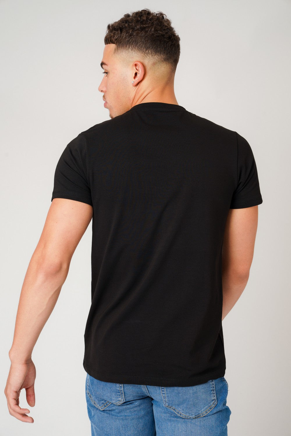 DON PLAQUE BLACK T-SHIRT