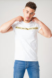 BODY TAPE WHITE T-SHIRT