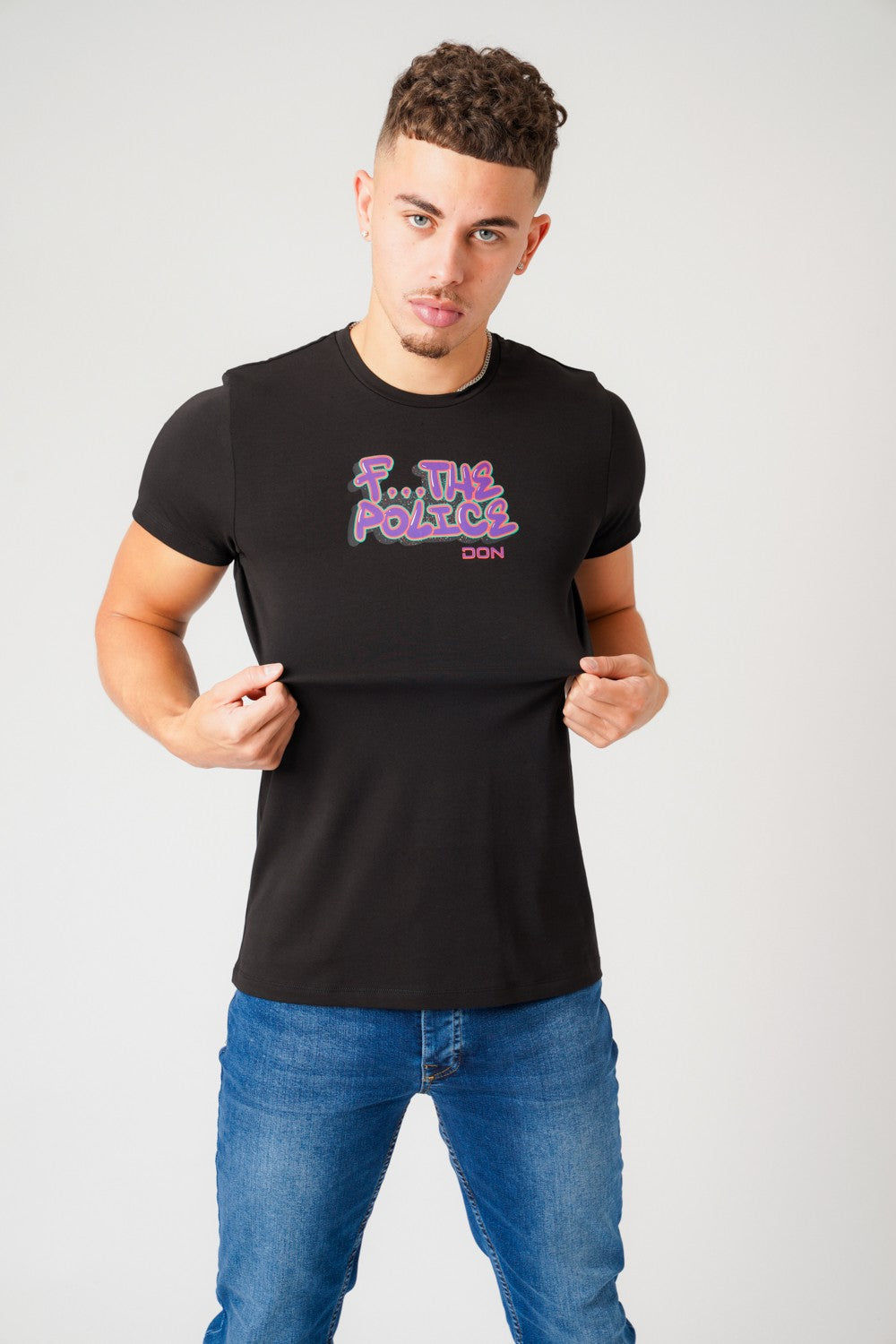 F... THE POLICE BLACK T-SHIRT