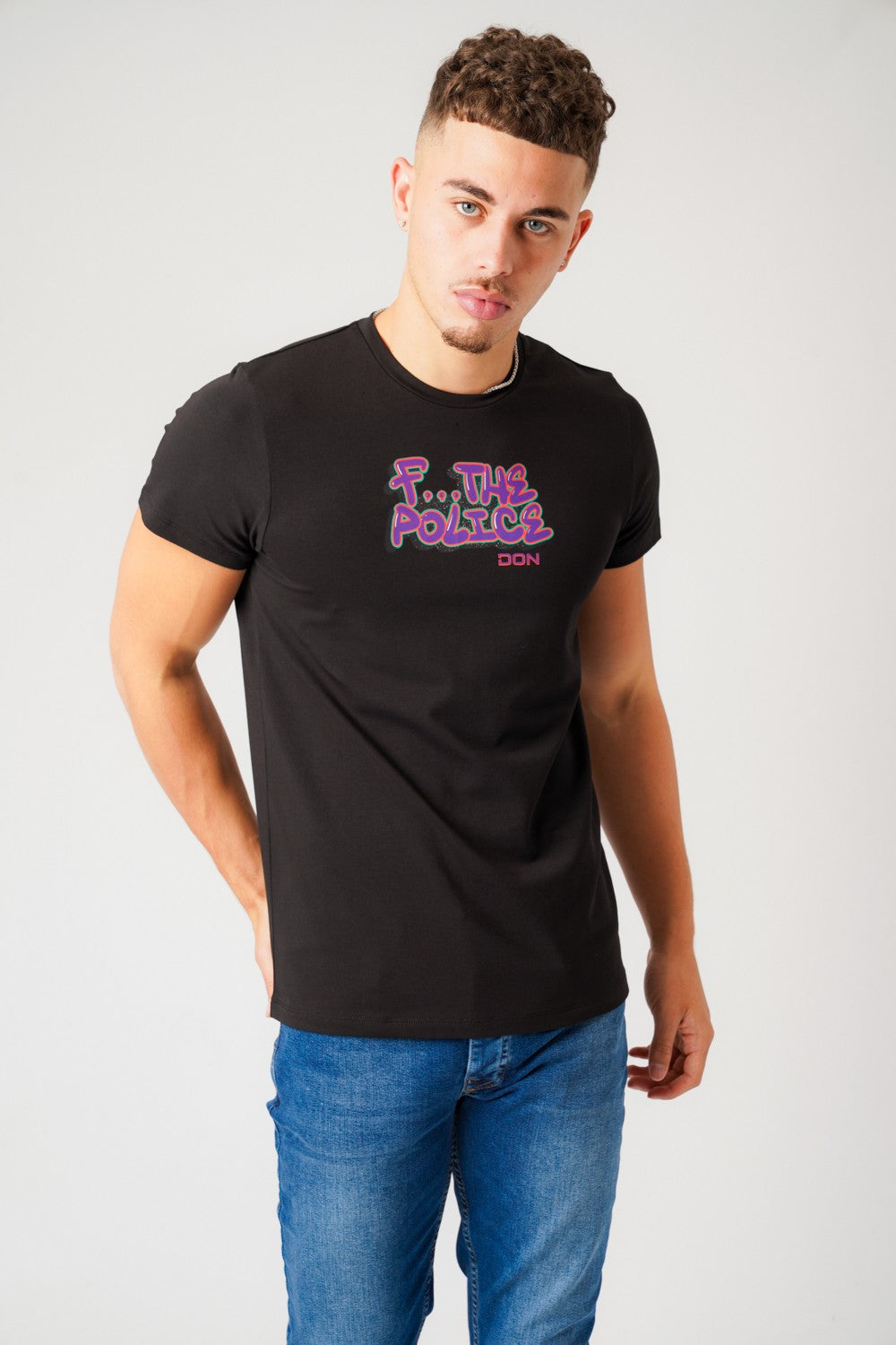 F... THE POLICE BLACK T-SHIRT