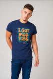 I GOT MOB TIES NAVY T-SHIRT