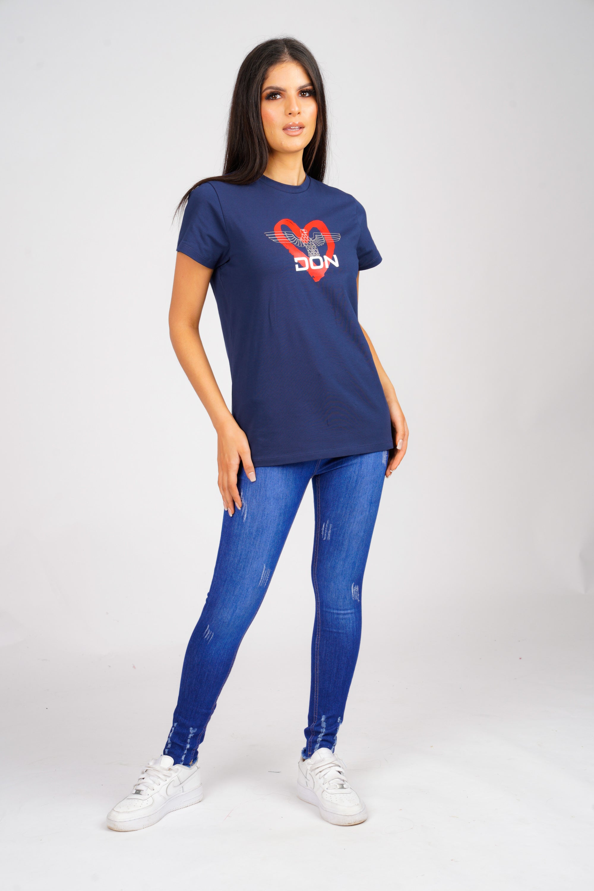 DON BLUE RIPPED JEANS