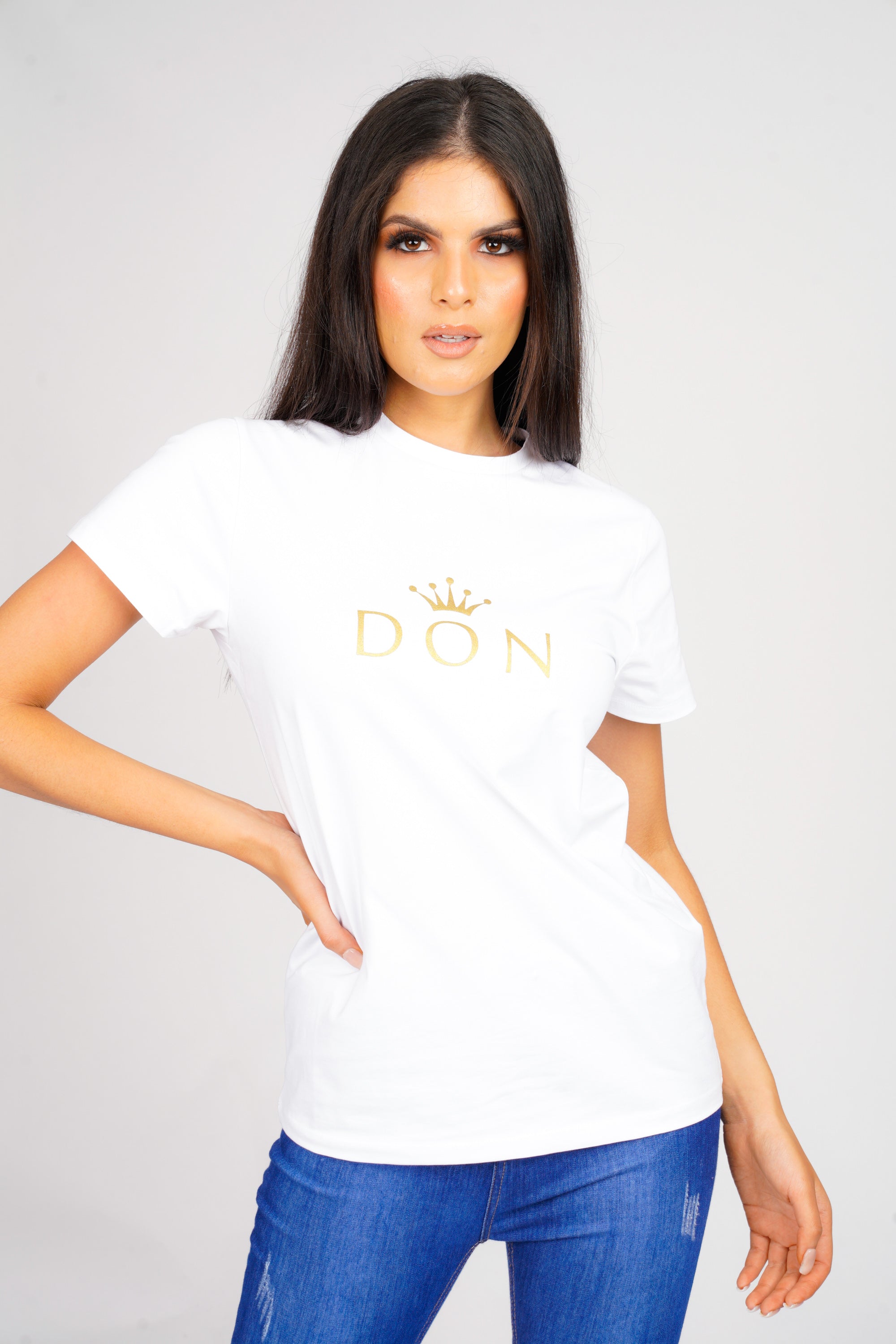DON ROYALTY WHITE T-SHIRT