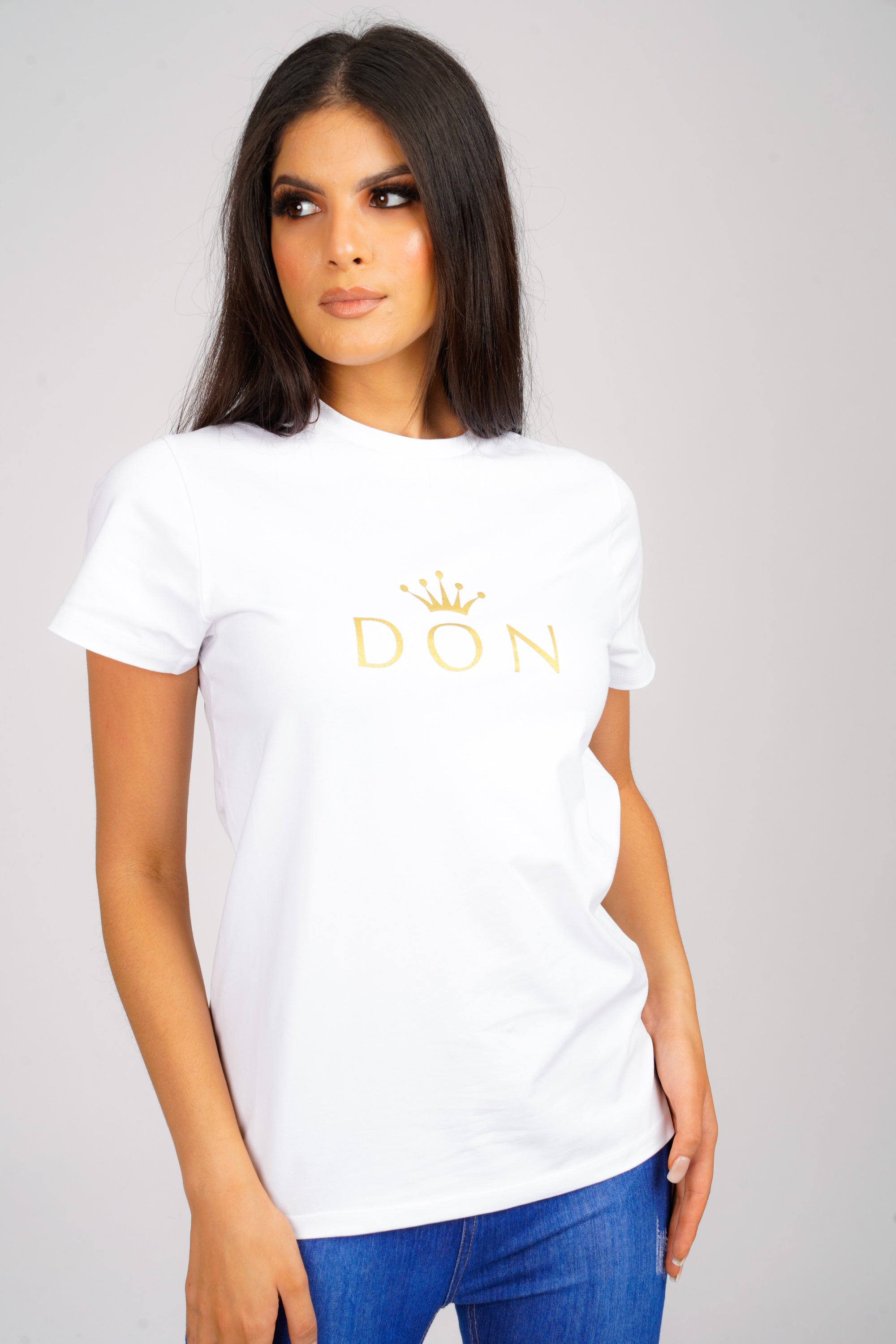 DON ROYALTY WHITE T-SHIRT