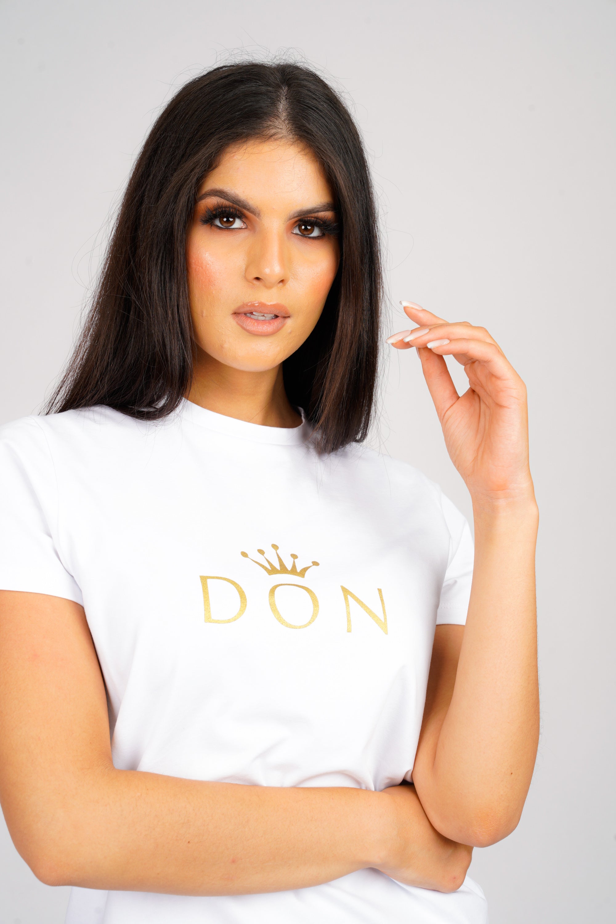 DON ROYALTY WHITE T-SHIRT