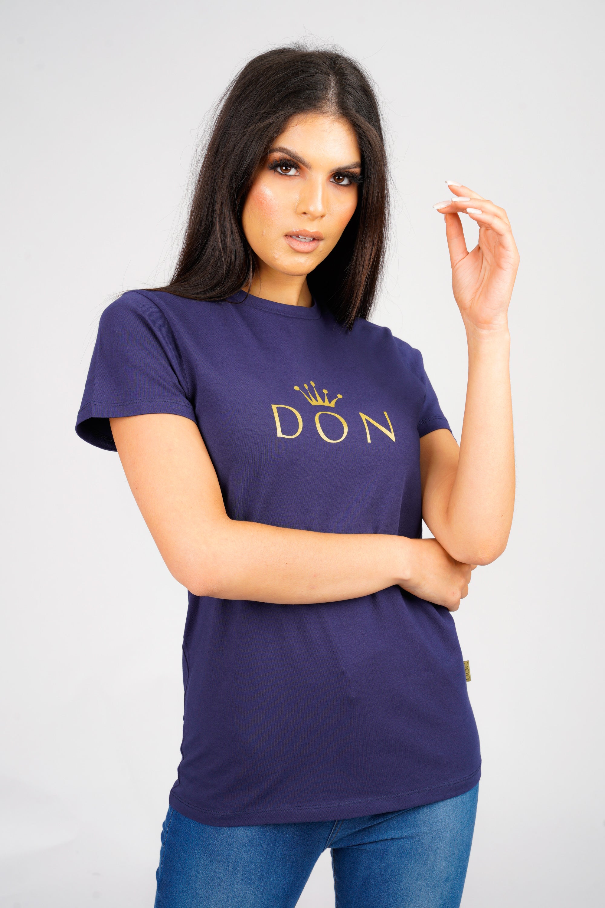 DON ROYALTY NAVY T-SHIRT