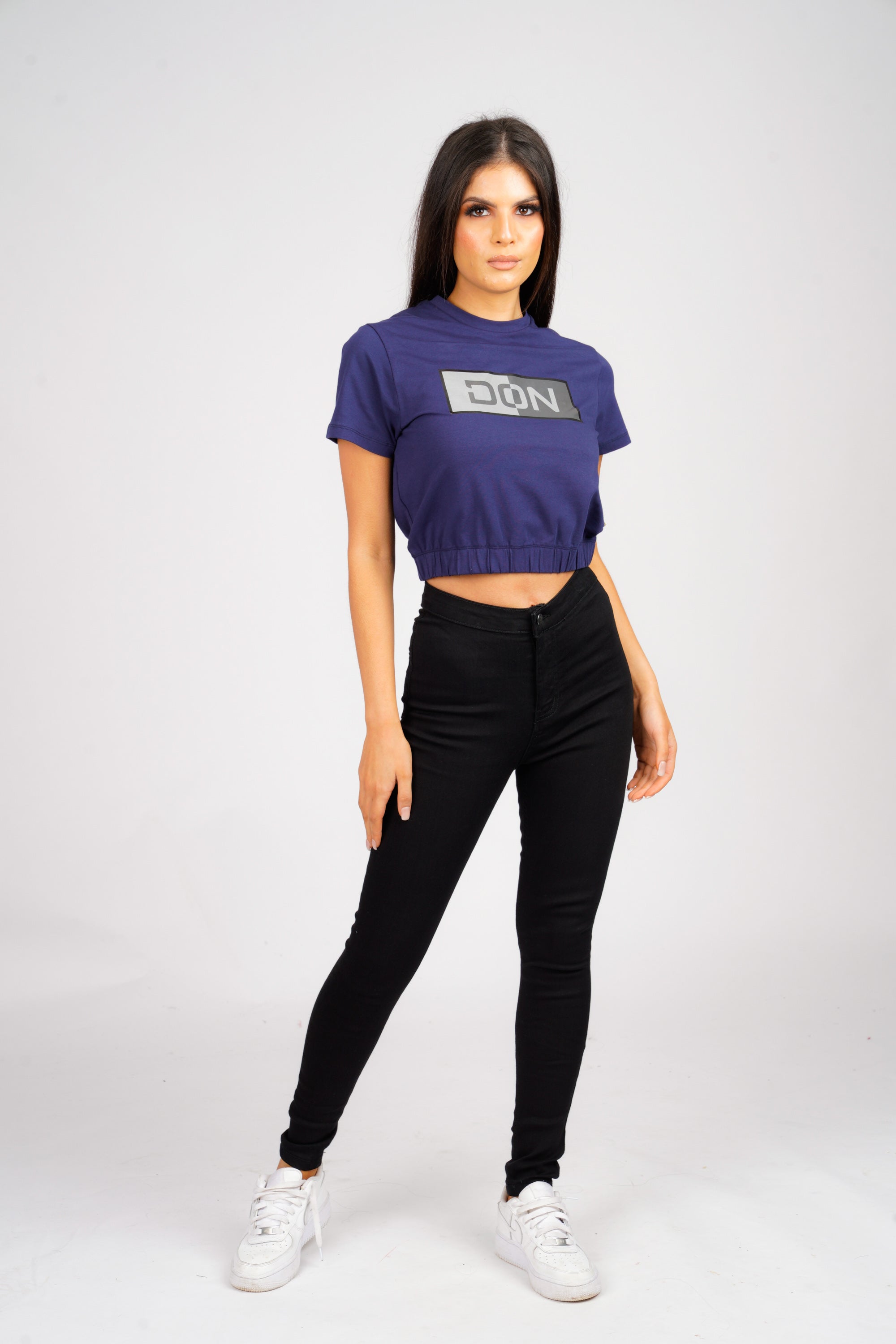 DON BLACK JEGGINGS