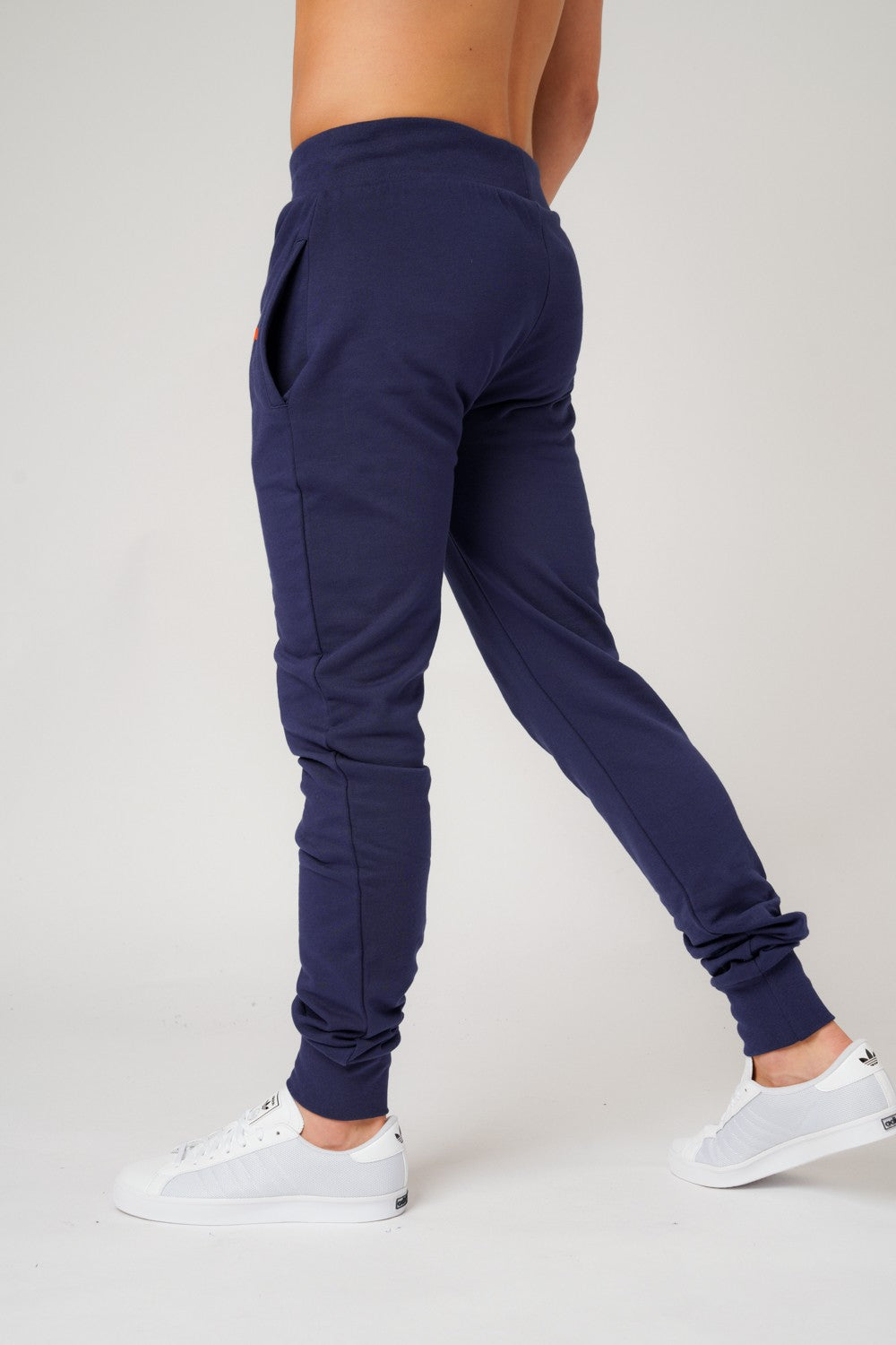 DON NAVY & ORANGE JOGGERS - Don Jeans