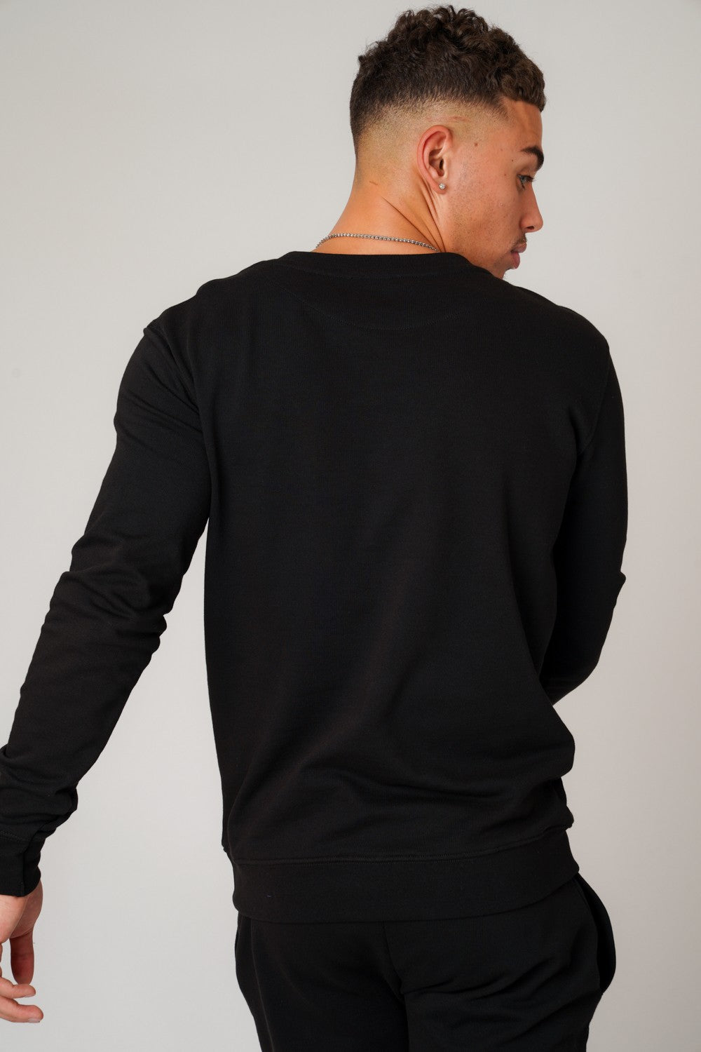 DON BLACK & TEAL SWEATSHIRT