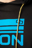 DON BLACK & TEAL HOODIE